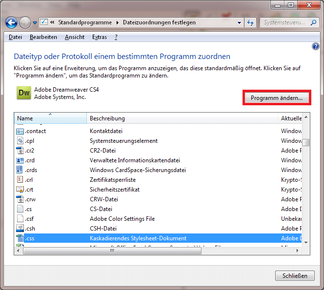 standardprogramm