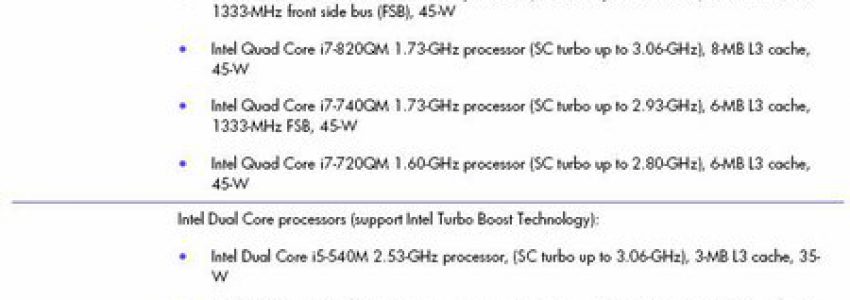 Schnelle Notebook-Prozessoren von Intel