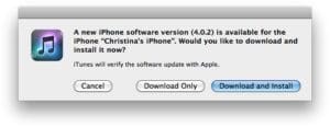 iOS 4.0.2 veröffentlicht: Sicherheitsupdate für iPhone, iPod Touch und iPad