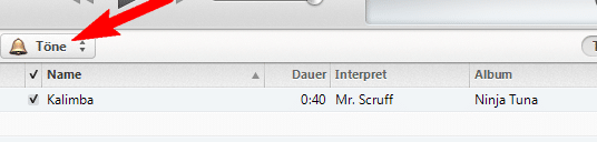 iTunes Töne