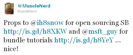 MuscleNerd gratuliert zum neuen Open-Source Status von Sn0wbreeze