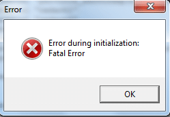 CoD: Error during initialization: fatal error bei Spielstart