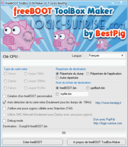 XBOX360 – FreeBOOT Toolbox 0.04 Maker v2.7.1a download