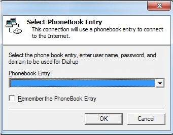SonicWall - Select PhoneBook Entry