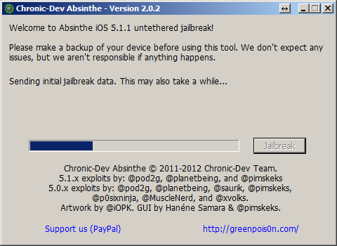 Absinthe iOS Jailbreak Process