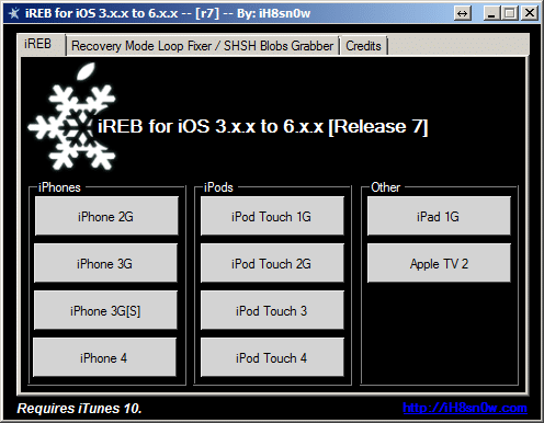 Download: iH8sn0w iREB r7