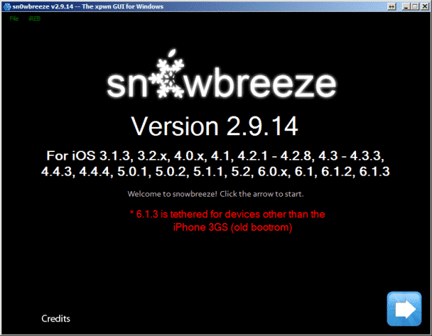 Download: sn0wbreeze 2.9.14 – Supports iOS 6.1.x