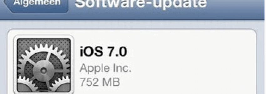 iOS 7 OTA Update