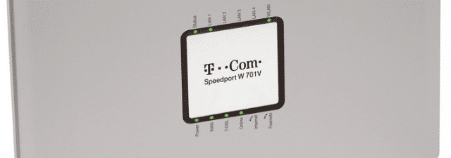 Speedport W701V – Ports freigeben / Nat Typ ändern