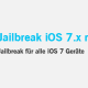 Jailbreak iOS 7.x