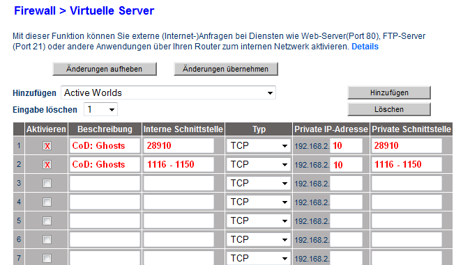 BelkinF7D1301v1 Freigabe hinzufügen