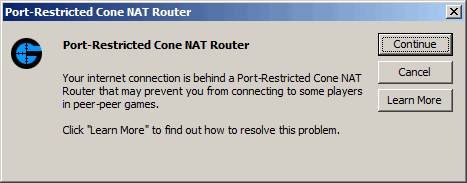 GameRanger – Ports freigeben / Port Restricted Cone NAT Router