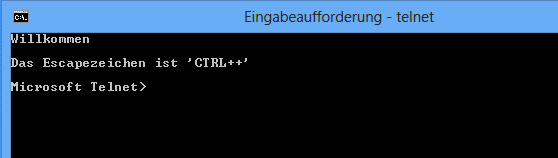 Telnet enabled