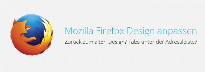 Firefox Design anpassen