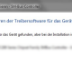 Treibersoftware - Zugriff verweigert
