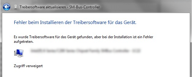 Windows 7 / 8 – Zugriff verweigert bei Treiberinstallation