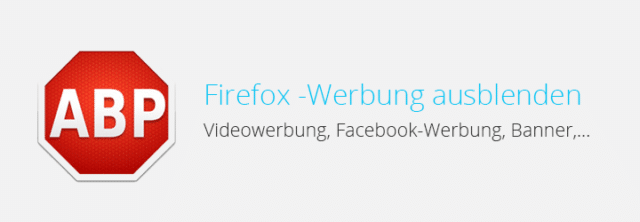 Firefox – Werbung mit Adblock Plus ausblenden