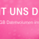 Telekom – 5 GB Daten­volumen KOSTENLOS für alle Kunden