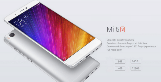 [Angebot] Xiaomi Mi5s für nur 240,95 €