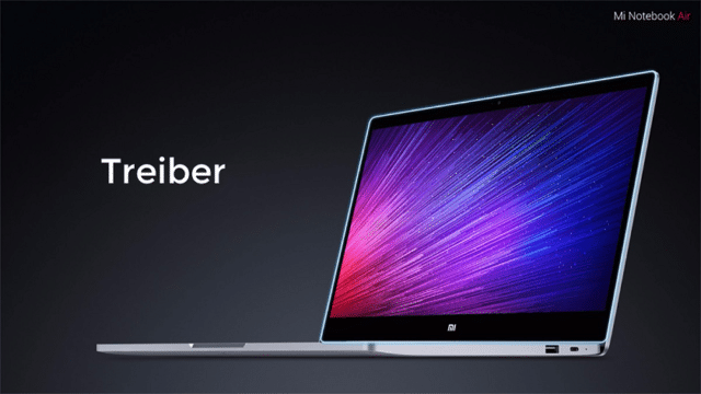 Treiber für das Xiaomi Air 12 und Air 13 Notebook