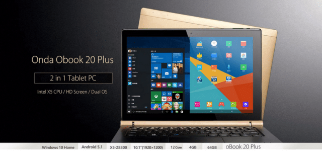 ONDA OBook 20 Plus im Test – Schickes Tablet mit DualBoot Funktion