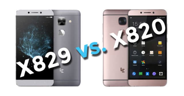 LeEco Le Max 2: X820 vs. X829 – Die Unterschiede