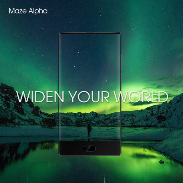 MAZE Alpha – Fast randloses Smartphone mit 6 Zoll Display vorgestellt