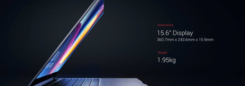 Xiaomi Mi Notebook Pro mit 15.6″ Display und Core i7 der 8. Generation vorgestellt