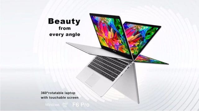 Teclast F6 Pro – Convertible Notebook mit SSD und Core m3-7Y30