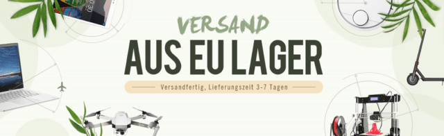 GearBest Shop – Neue Bezeichnungen für die Warehouses (EU Lager)
