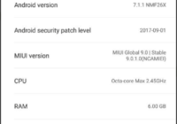 Android 8 (Oreo) Update für Xiaomi Mi6 verfügbar