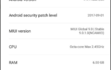 Android 8 (Oreo) Update für Xiaomi Mi6 verfügbar