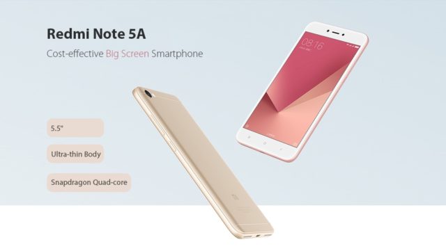 Xiaomi Redmi Note 5A – Ein tolles Smartphone für unter 100 Euro