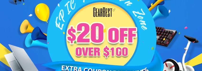 GearBest – großer Ausverkauf / Räumungsverkauf | $20 Rabatt pro $100