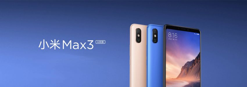 Xiaomi stellt das Mi Max 3 vor
