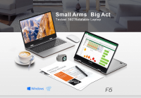 Teclast F5 – leichtes 11.6″ Windows Convertible mit vollwertiger SSD