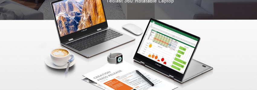 Teclast F5 – leichtes 11.6″ Windows Convertible mit vollwertiger SSD