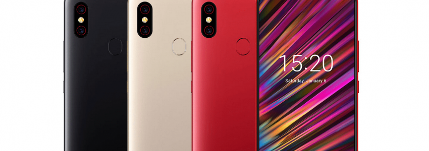UMIDIGI F1 mit großen Waterdrop-Display & 5000mAh Akku vorgestellt