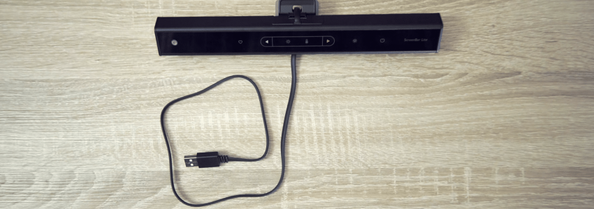 BenQ ScreenBar Lite im Test (Review) – LED-Lampe für den mobilen Einsatz am Notebook