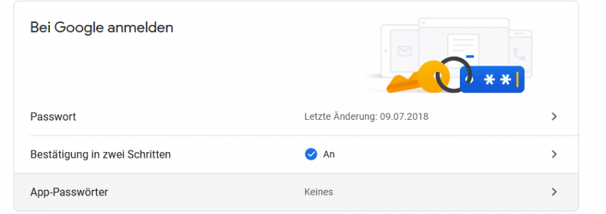 [Anleitung] Microsoft Outlook 2016 und Google 2FA (2-Faktor-Authentifizierung)